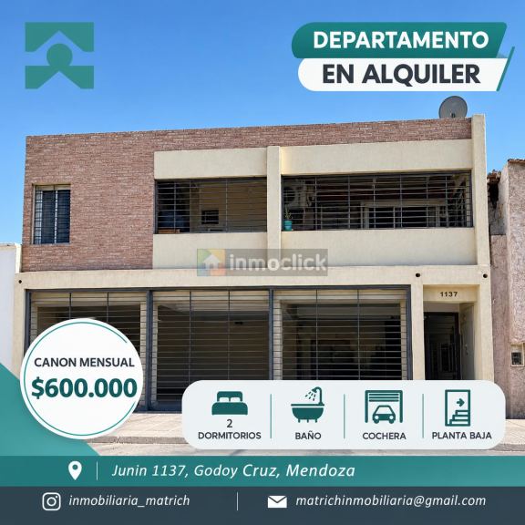 Departamento en Junin 1137